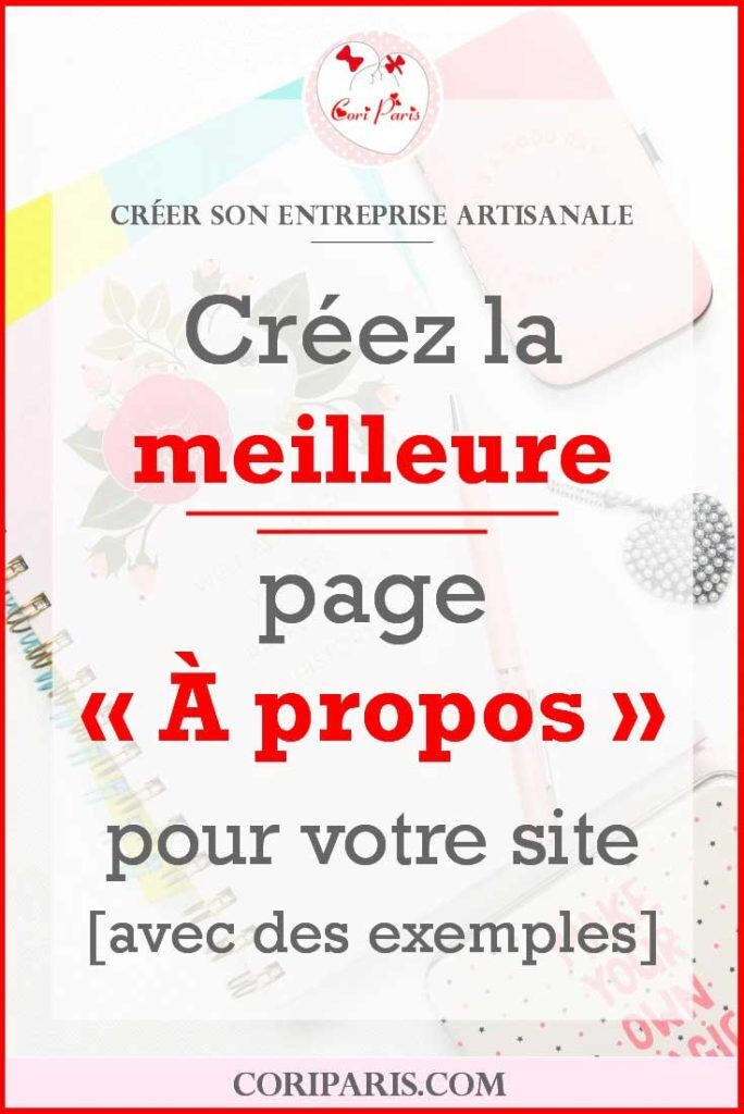 Créez la meilleure page À propos pour votre site [avec exemples] • Cori ...